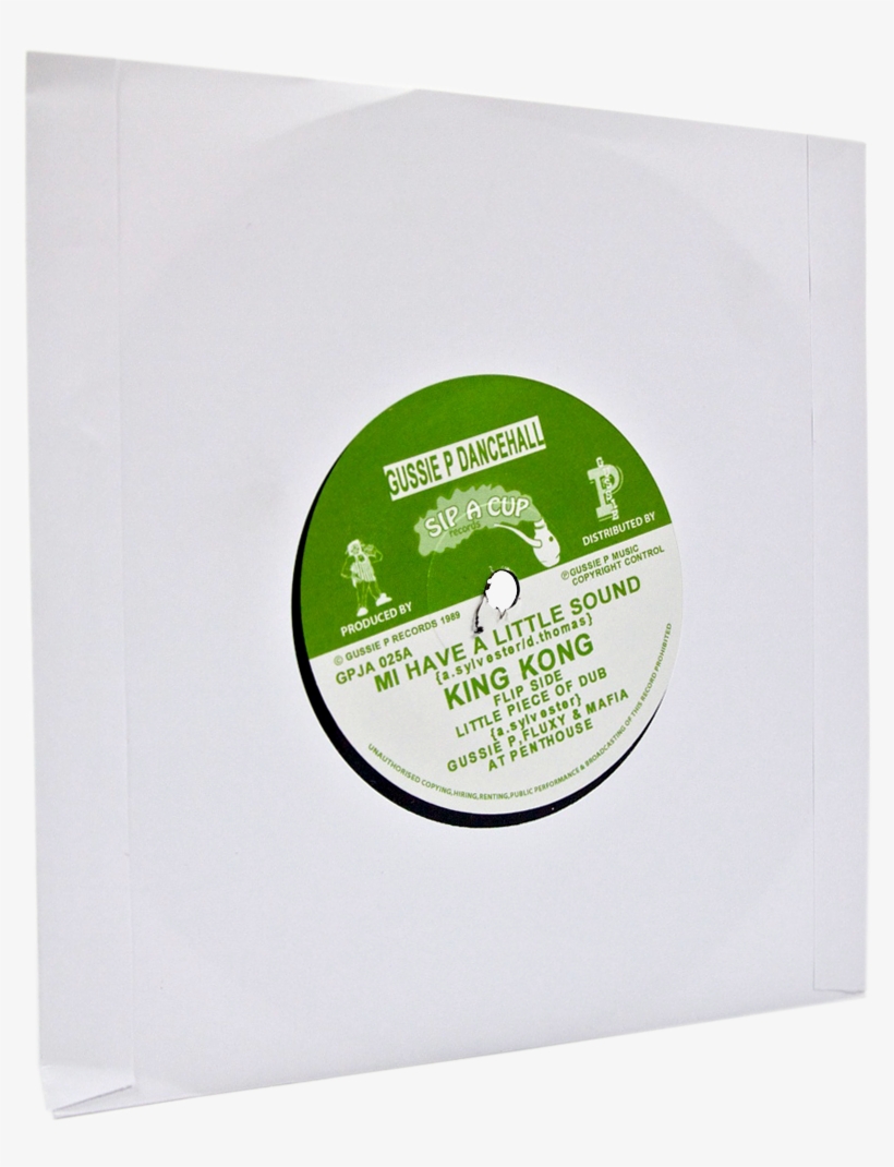 King Kong Mi Have A Little Sound - Label, transparent png download