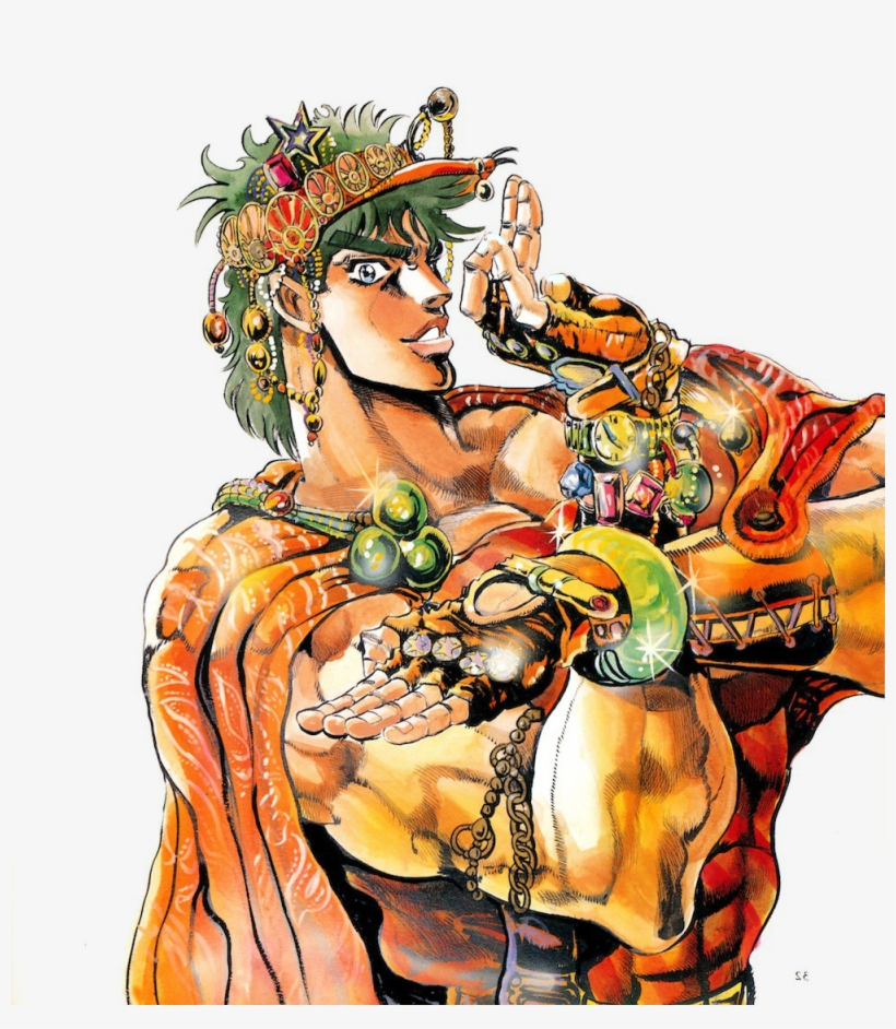 Navigate - Jojo Bizar Adventure Saison 2, transparent png download