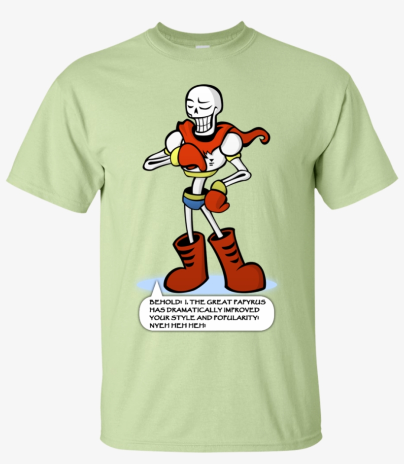 Undertale Shirt Cool Papyrus Taleauto - I'd Rather Be Fishing - I Love Fishing - Gift For Fishing, transparent png download