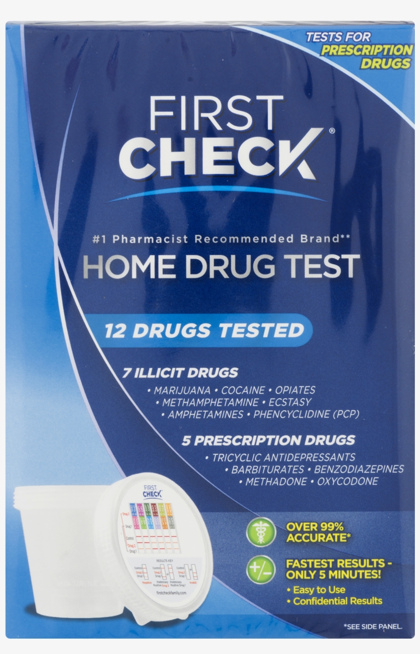 First Check Home Drug Test, transparent png download