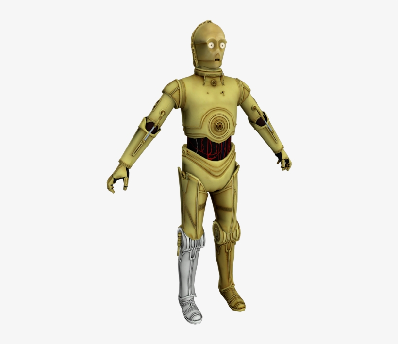 Download Zip Archive - Star Wars The Force Unleashed C3po, transparent png download