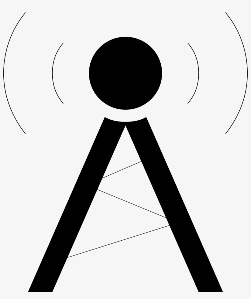 Radio Tower - - Circle, transparent png download
