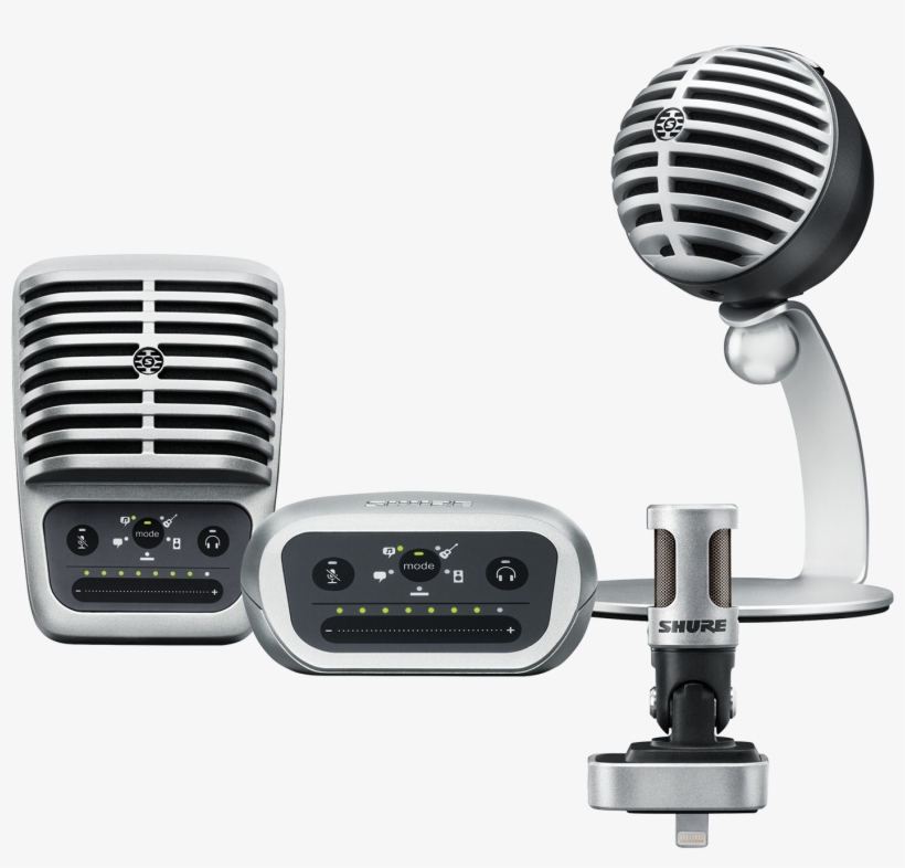 From All In One Ios Audio/video Production Rigs To - Shure Mv5, transparent png download