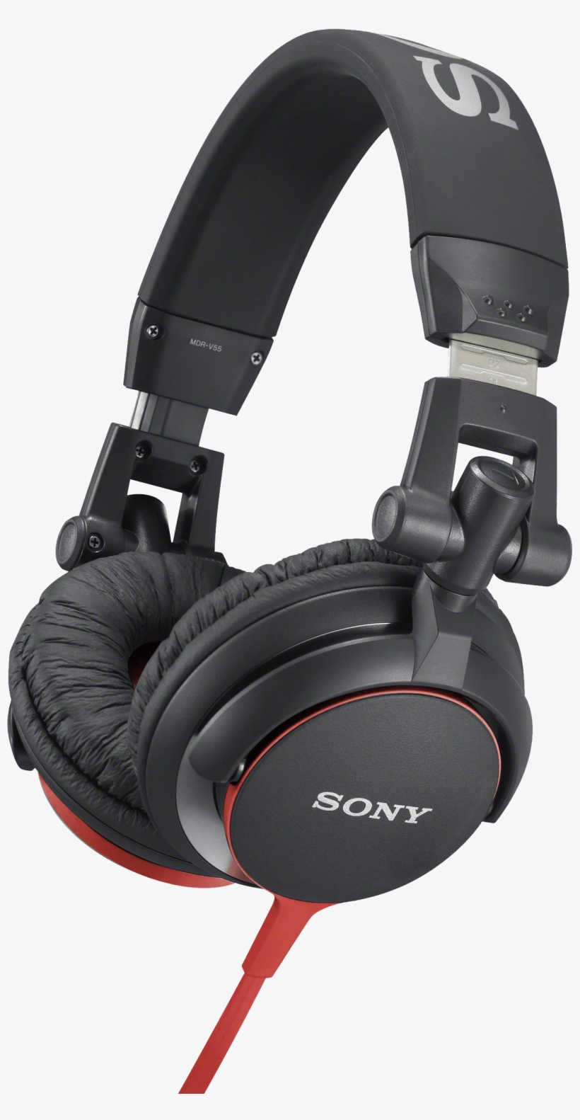 Electronics - Headphones - Sony Mdr V55, transparent png download