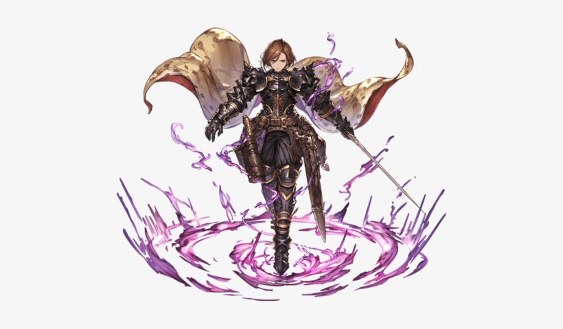 Blackknight B - Granblue Fantasy Black Knight, transparent png download