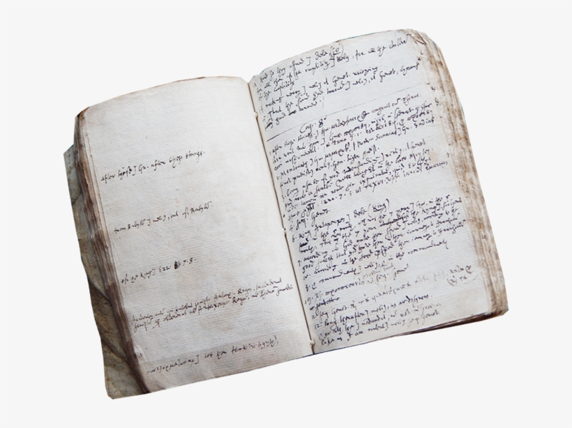 Image Of Old King James Bible Manuscript - Manuscript, transparent png download