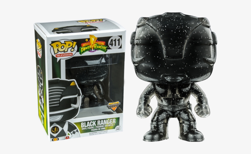 Black Ranger - Power Rangers - Black Ranger Morphing Pop! Vinyl Figure, transparent png download