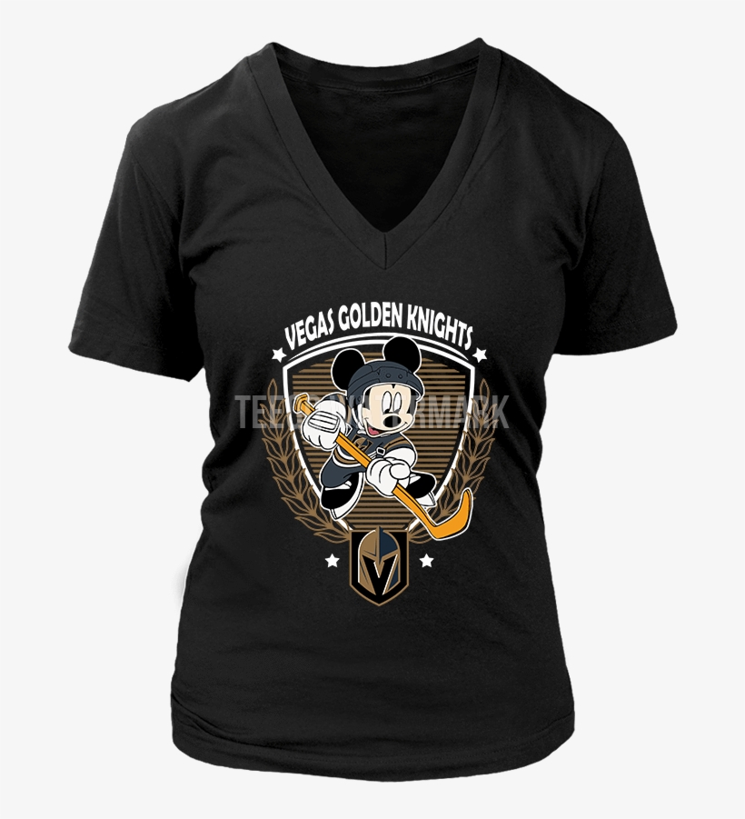 Nhl Hockey Mickey Mouse Team Vegas Golden Knights Womens - God Save The Queen Sylvanas, transparent png download