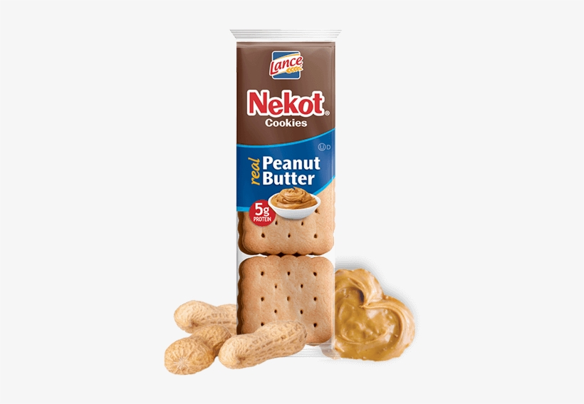 Made With Real Peanut Butter - Lance Nekot Cookies 40 Pack Box, transparent png download