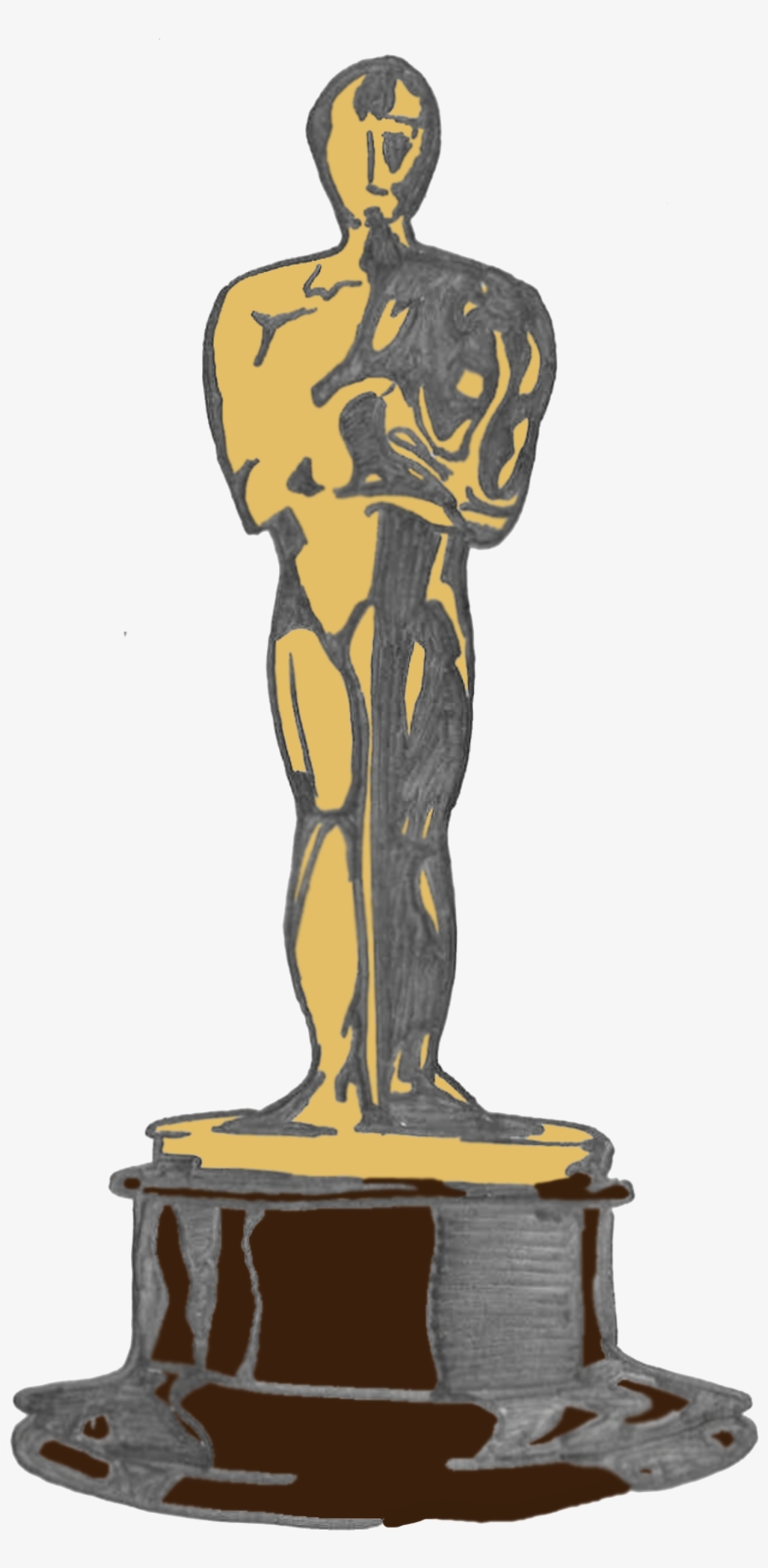 Trophy Drawing Grammy Award - Illustration, transparent png download