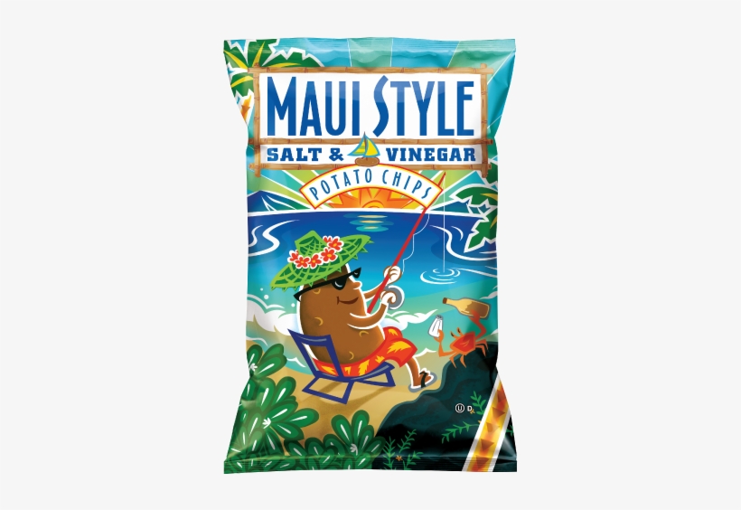 Maui Style Salt And Vinegar Chips, transparent png download