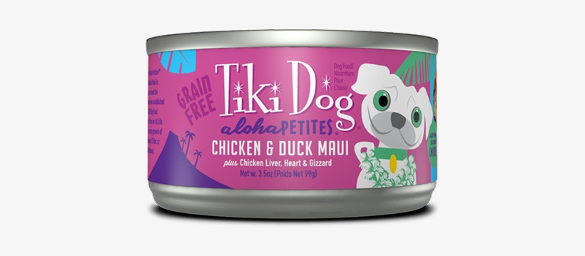 Tiki Dog Aloha Petites Chicken & Salmon Lomi Lomi, transparent png download