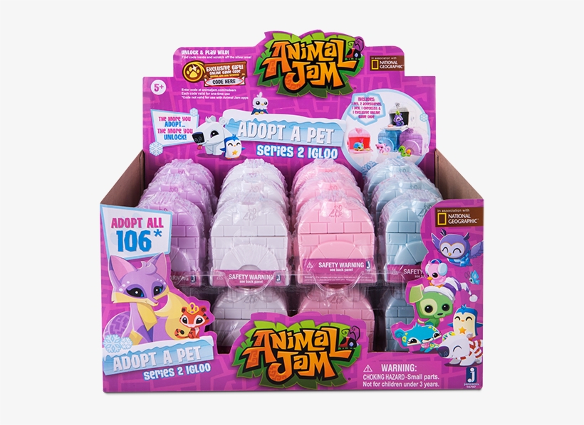 Animal Jam Adopt A Pet Igloos Series 2 Toys - Animal Jam Adopt A Pet Series 2, transparent png download