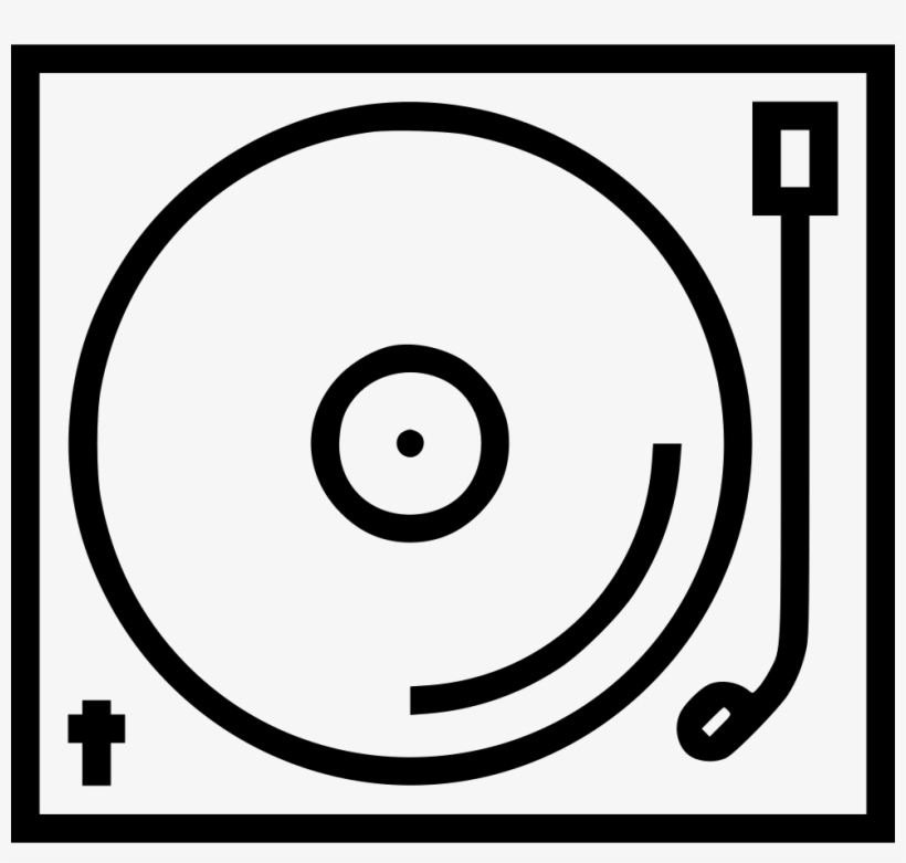 Record Player - - Phonograph Record, transparent png download
