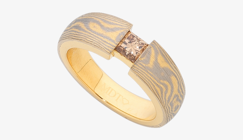 This Unusual Ring Is Crated Through A Process Called - Princess Cut, transparent png download
