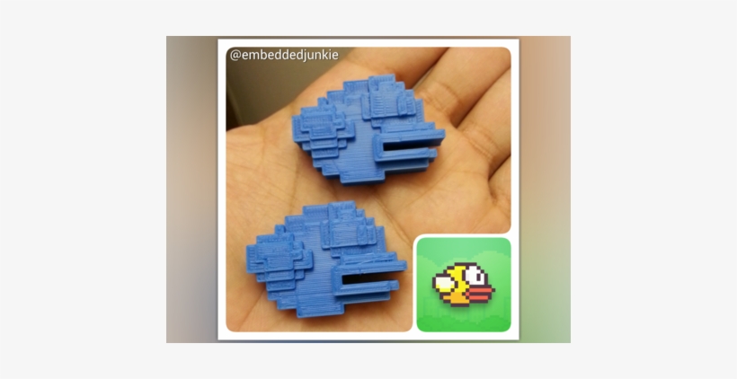 8-bit Flappy Bird By The Embeddedjunkie Shop - Flappy Bird, transparent png download