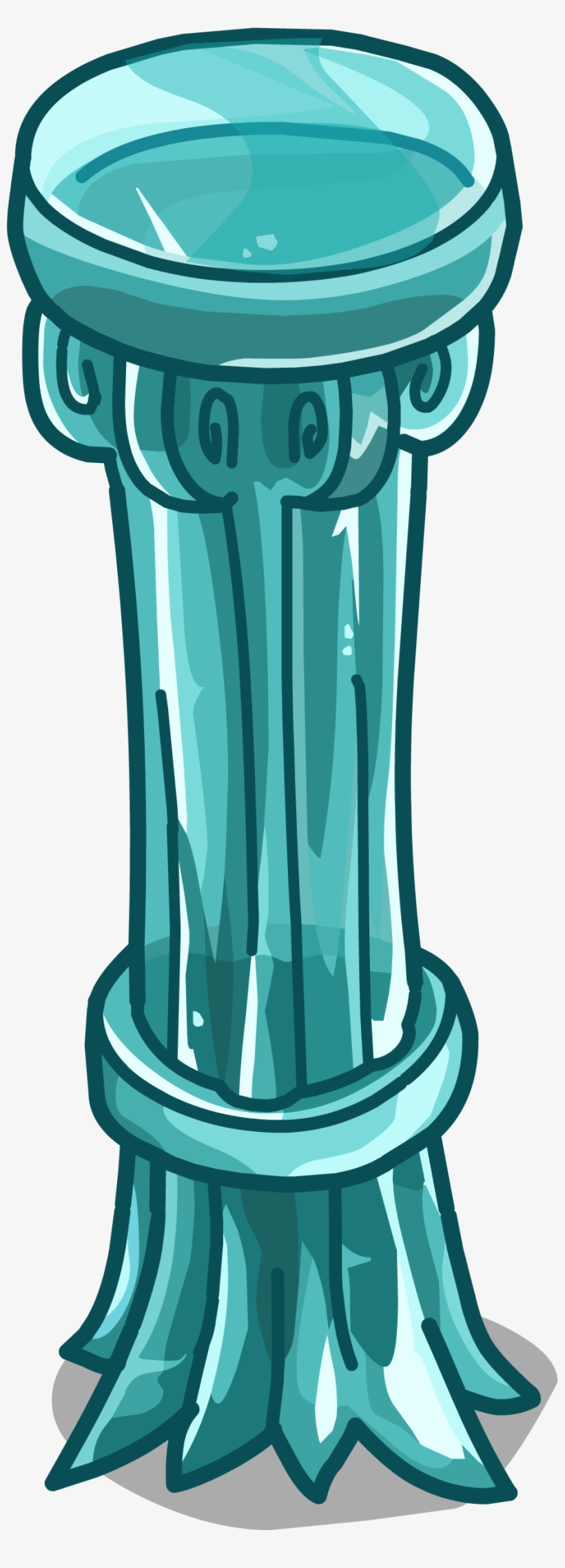 Frost Pillar Sprite 001 - Furniture, transparent png download