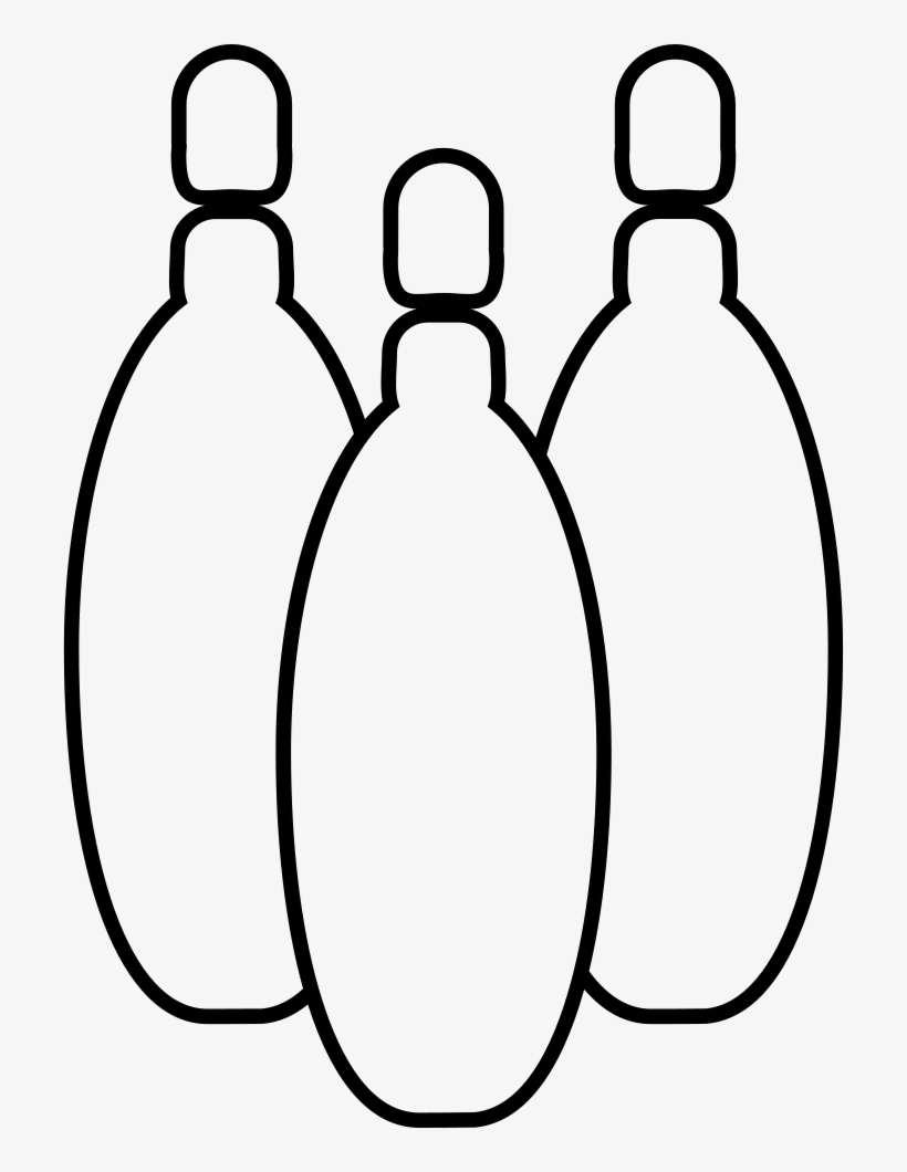 Bowling Pins - - Bowling Pin, transparent png download