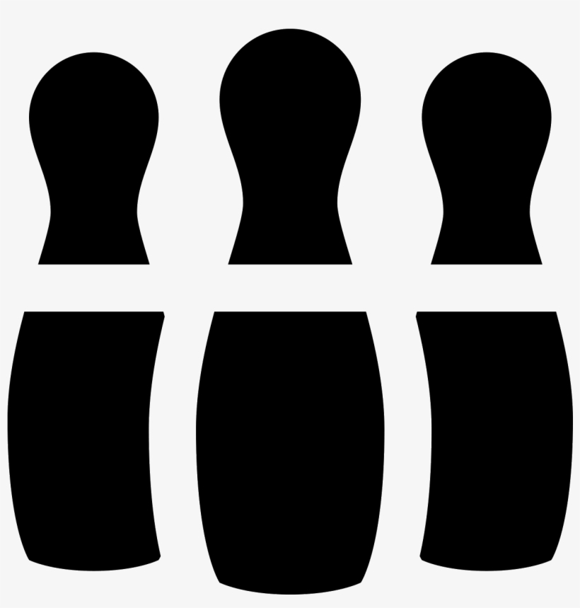 Quilles De Bowling Icon - Icon, transparent png download