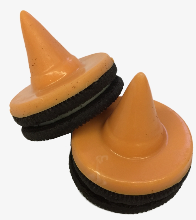 Chocolate Covered Oreo Witch Hats - Dessert, transparent png download
