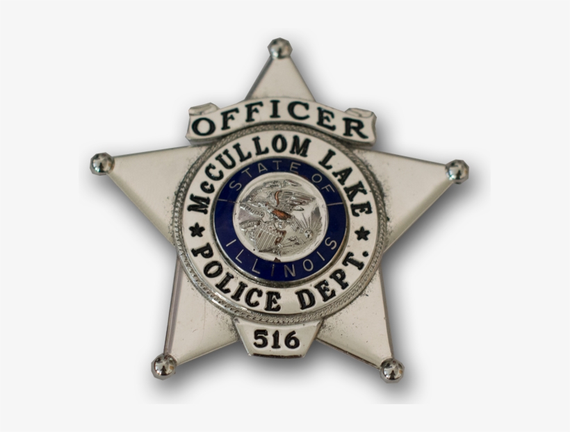 Police Badge - Mccullom Lake, transparent png download