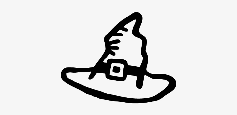 Witch Hat Vector - Icon, transparent png download