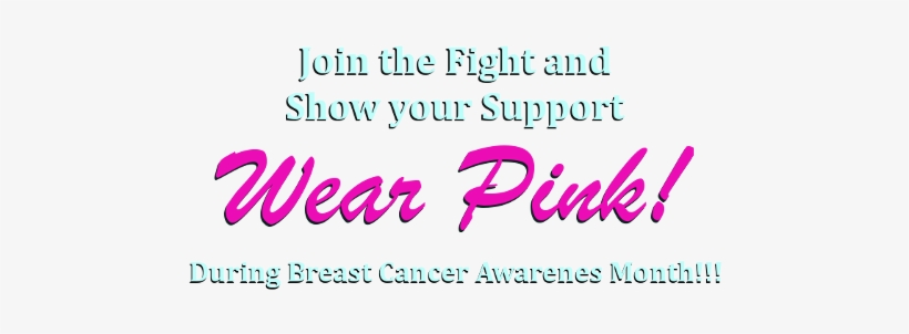 Join The Fight Breast Cancer Awareness Month - Las Vegas Wedding Chapels Logos, transparent png download