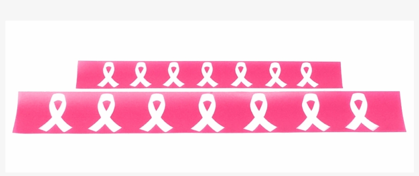 Breast Cancer Awareness Ribbons Inserts For Lumisign - Carmine, transparent png download