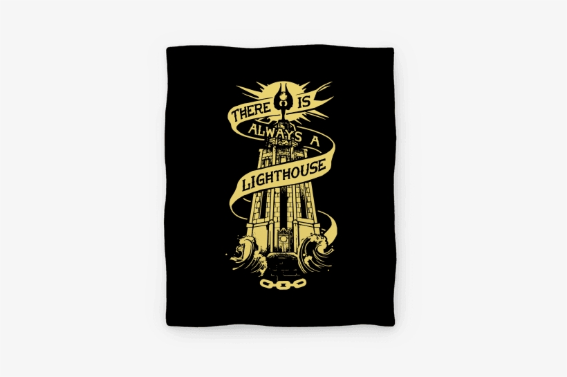 There Is Always A Lighthouse Blanket - Bioshock There's Always A Lighthouse, transparent png download