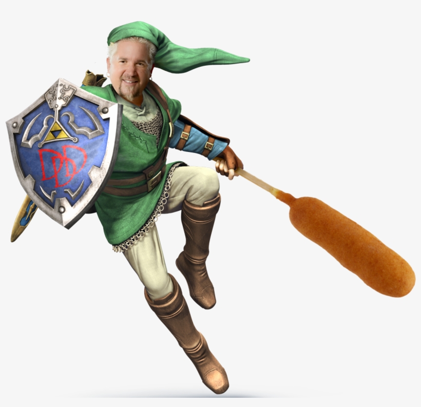Is There Any Value Left In Guy Fieri Memes - Link Con La Espada Maestra, transparent png download