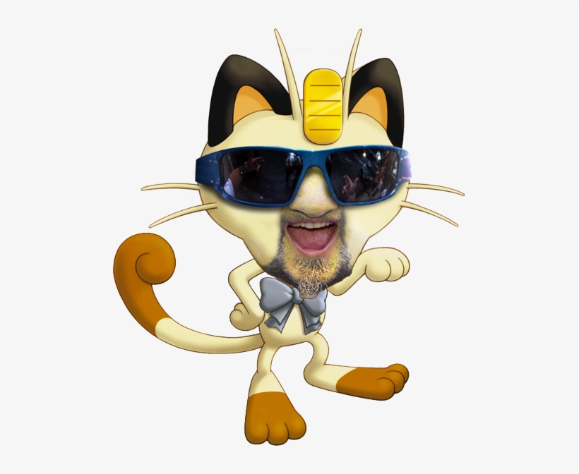Pokémon Mystery Dungeon - Pokemon Meowth Face Transparent, transparent png download