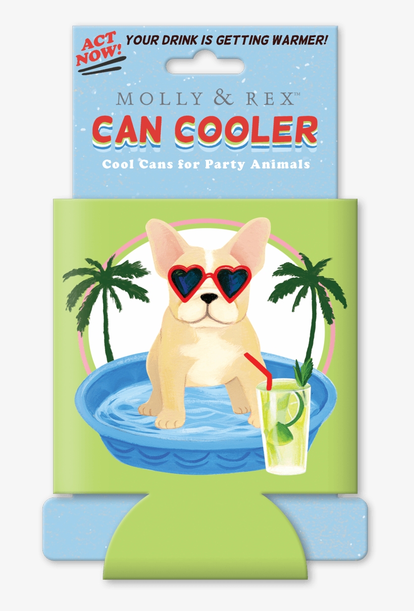 Pool Party Can Cooler - Punch Studio Molly & Rex Unique Think Chic Note, transparent png download
