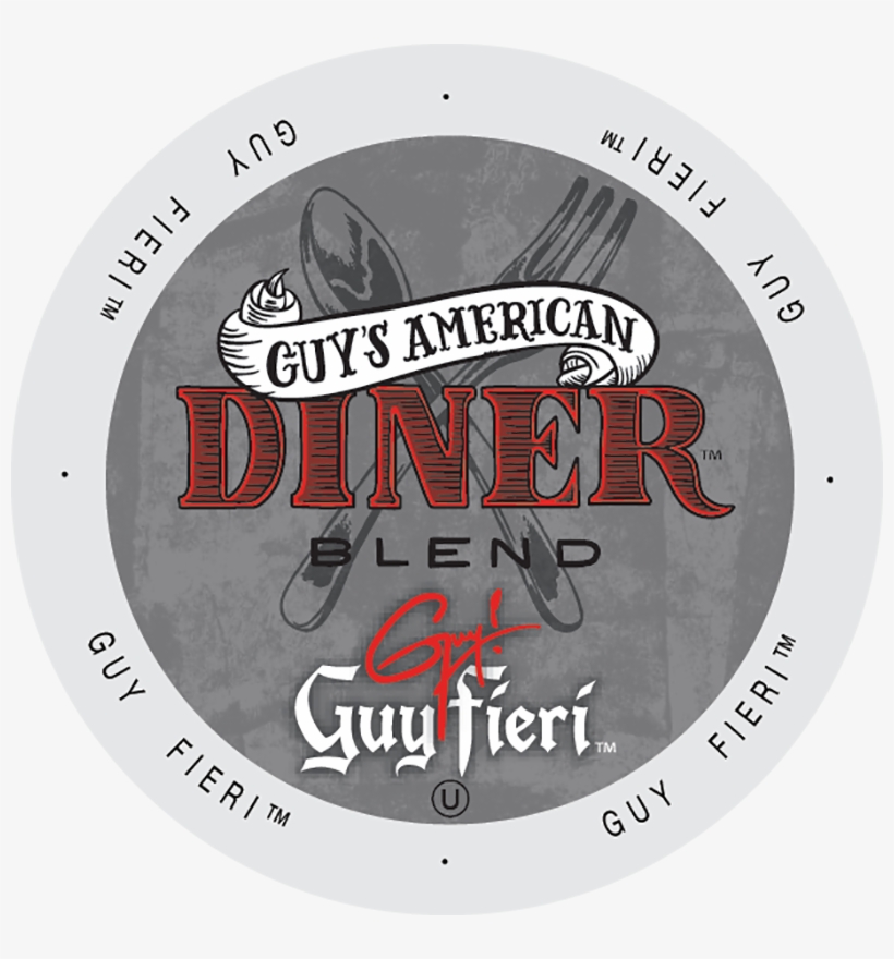 Lidu2006 Gf Dinerblend 2015 V2 - Guy Fieri Coffee (brown) Guy's American Diner Blend,, transparent png download
