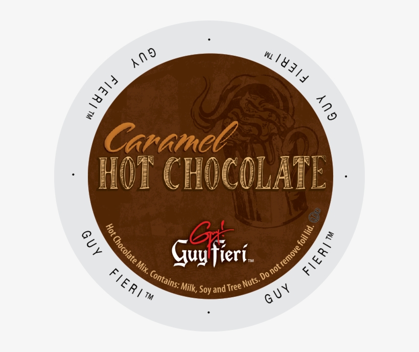 Guy Fieri Caramel Hot Chocolate One Cup 24 Pack - Guy Fieri Guy Fieri Coffee For K-cupa, transparent png download
