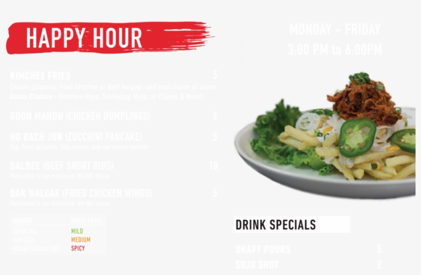 Dae17 Website Menu New Hh - Dae Gee Korean Bbq, transparent png download