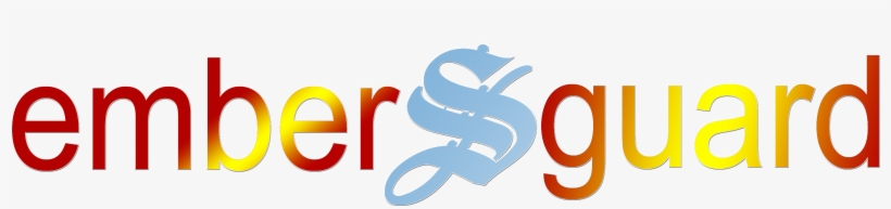 Ember S Guard Rooftop Sprinkler System - Calligraphy, transparent png download