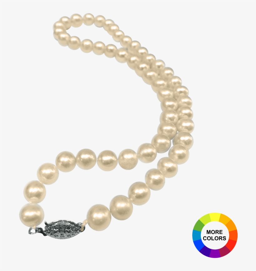 Maria Theresa Collection 9-10mm Pearl Necklace - 10mm Pearl Necklace, transparent png download