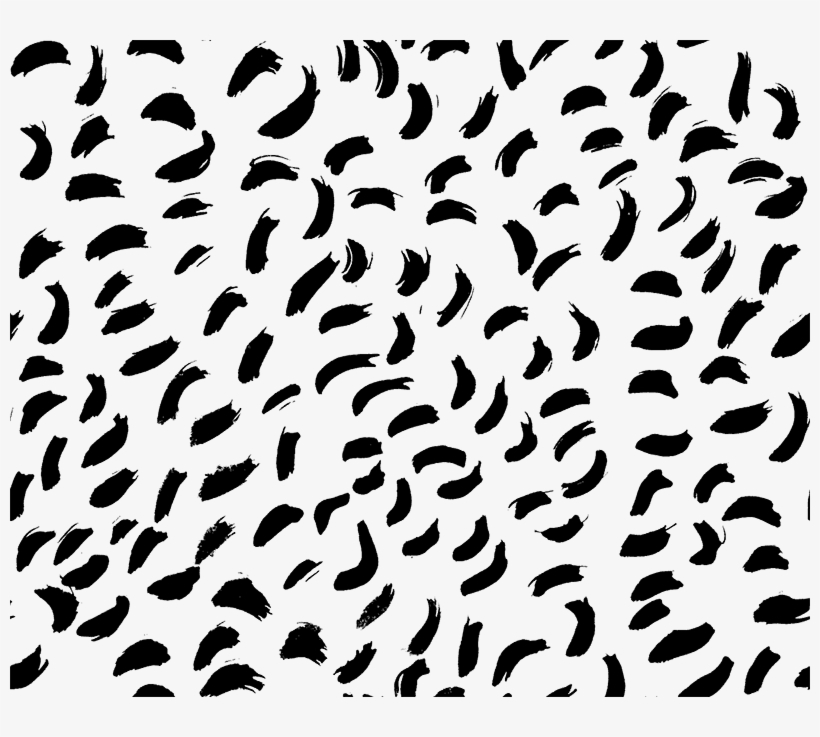 Black & White Pattern, Litho Print Design // Luke Archer - Pattern, transparent png download