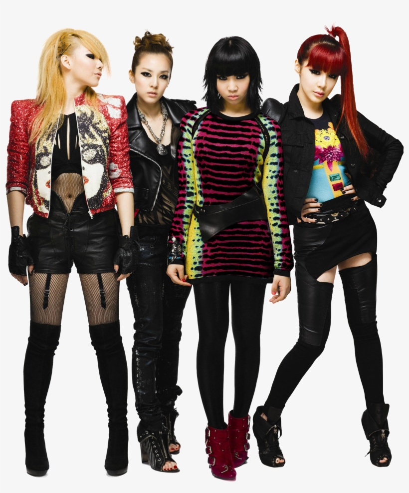 2ne1 Png Render By Gajmeditions-d6iqlqf - Korean Hip Hop Girls, transparent png download