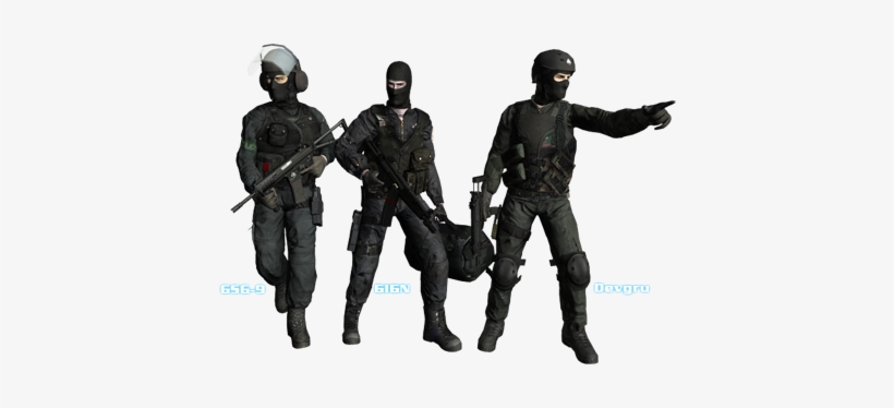 Characters Mmorpg Feature Mmosite - Tactical Intervention Counter Terrorist, transparent png download