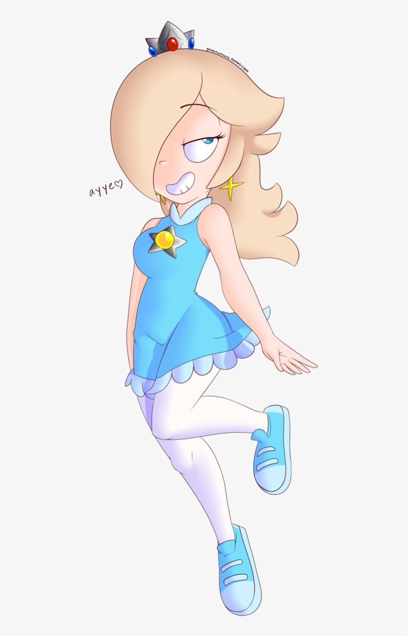Rosalina In Mario Tennis By Supamarioland On Deviantart - Sexy Rosalina Mario Tennis, transparent png download