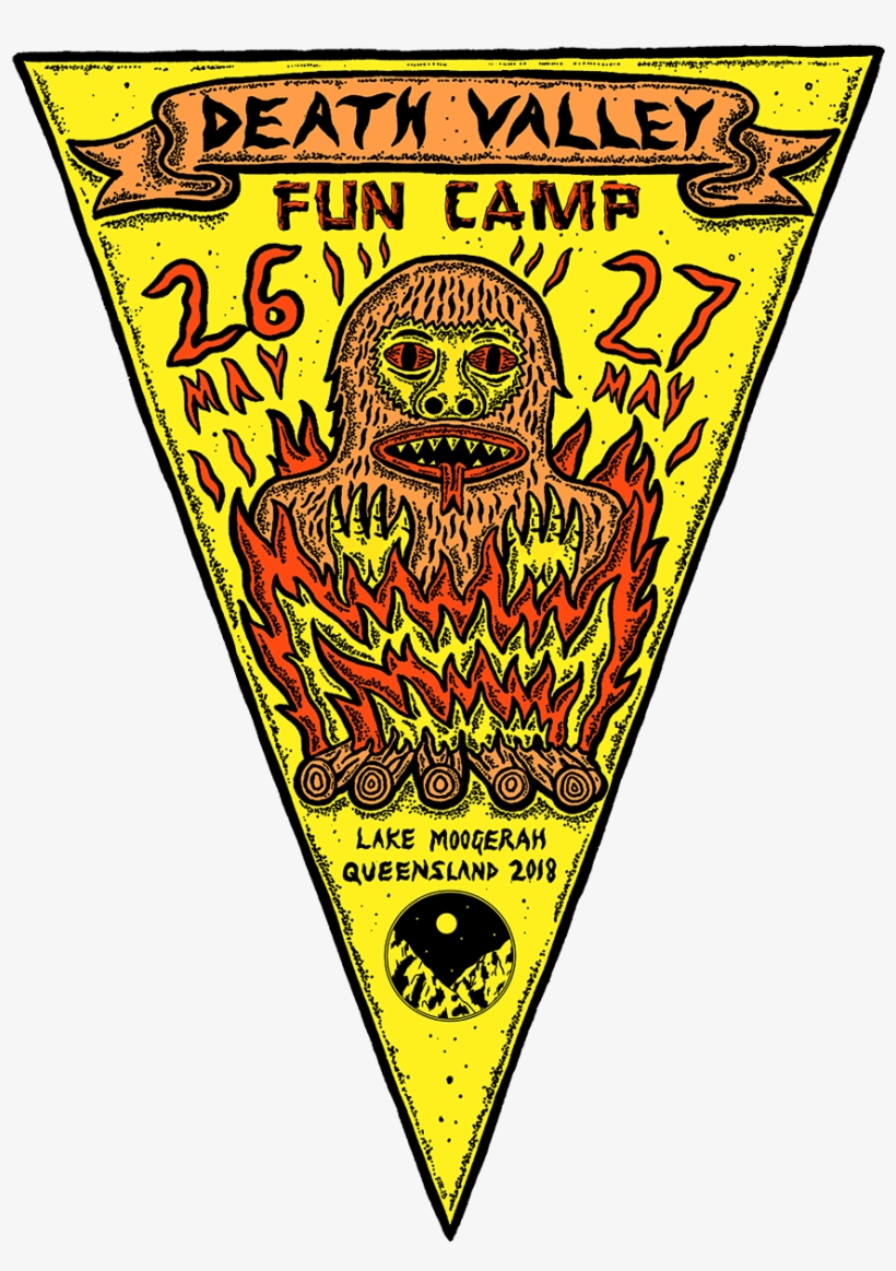 Funcamp Flag 2018 - Death Valley, transparent png download