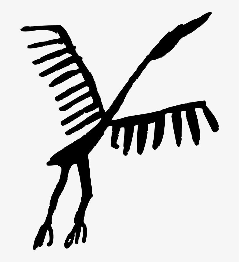 How To Set Use Rock Art Stork Clipart, transparent png download