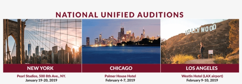 Welcome To The National Unified Auditions Sign-up Page - Audition, transparent png download