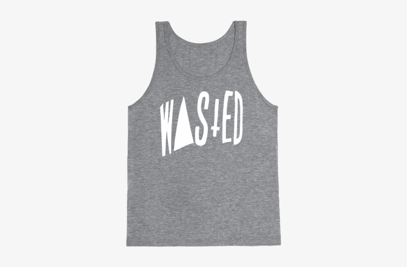 Wasted Tank Top - Badass Runner, transparent png download