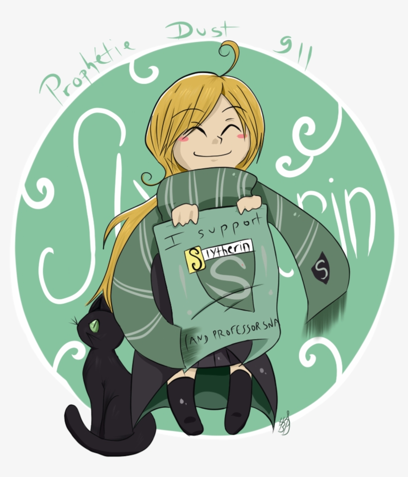 Slytherin Student Drawing Slytherin Pride - Harry Potter Slytherin Drawings, transparent png download