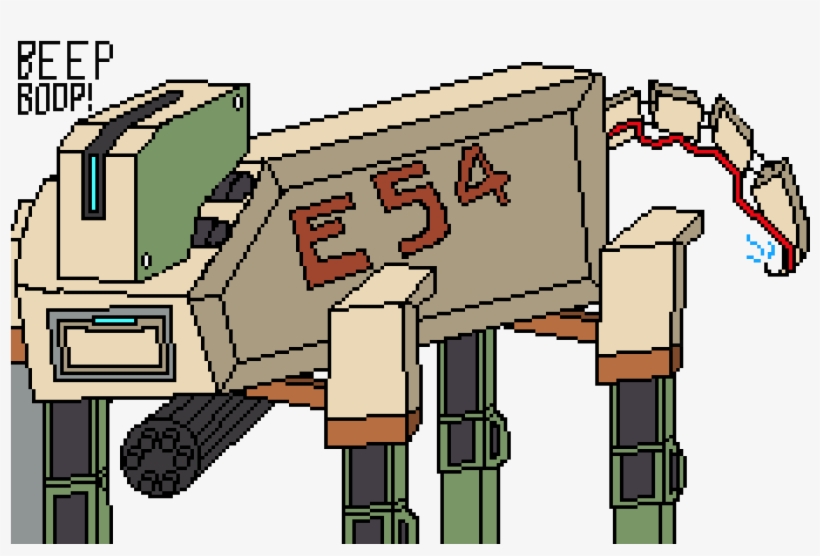 Bastion In Dog Configuration - Cartoon, transparent png download