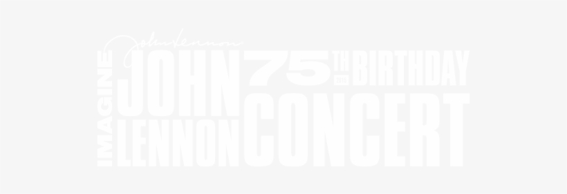 John Lennon 75th Birthday Concert - Imagine John Lennon 75th Birthday Concert Dvd, transparent png download