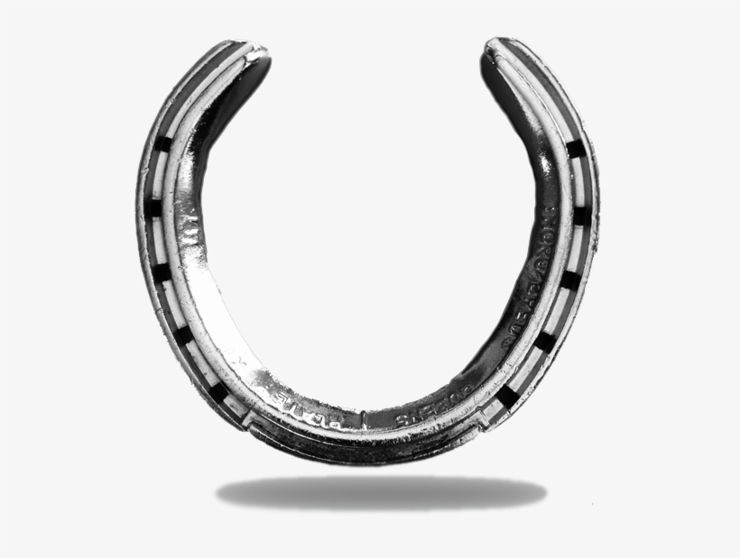 Chrome Horse Shoe - .com, transparent png download