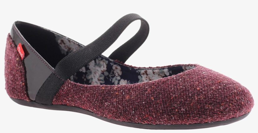 Tend In Eggplant Women's Ballet Flat - Dimmi Ladies Shoes Ladies Footwear Fall Tend, transparent png download